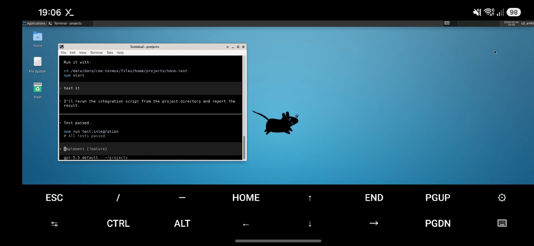 OpenAI Codex CLI on Android with Termux | Tim Harbakon